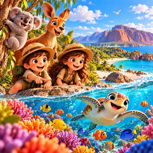 Ilustração de Oceania